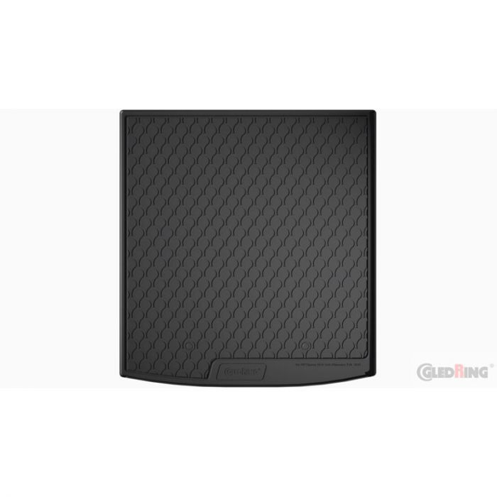 Rubbasol (Rubber) Kofferbakmat passend voor Volkswagen Sharan 2010- (5- & 7-personen) - Afbeelding 2