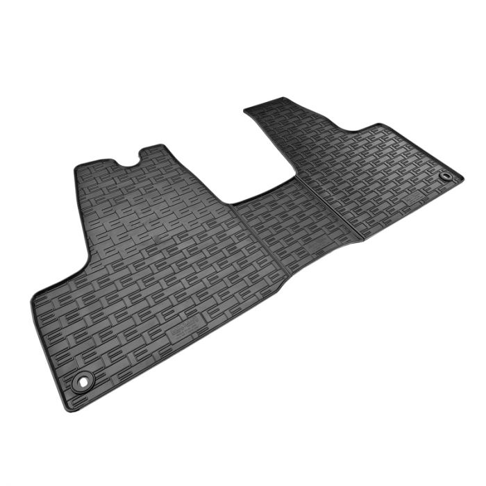 Rubber matten passend voor Maxus eDeliver 3 (ev-30) 2020- (3-delig + montagesysteem) - Afbeelding 2