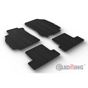 Rubbermatten passend voor Renault Megane III HB 5-deurs 2008-2015 (T profiel 4-delig)