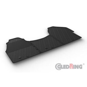 Rubbermatten passend voor Mercedes Sprinter Furgon 910 Cargo 5/2018- (G profiel 3-delig + montageclips)