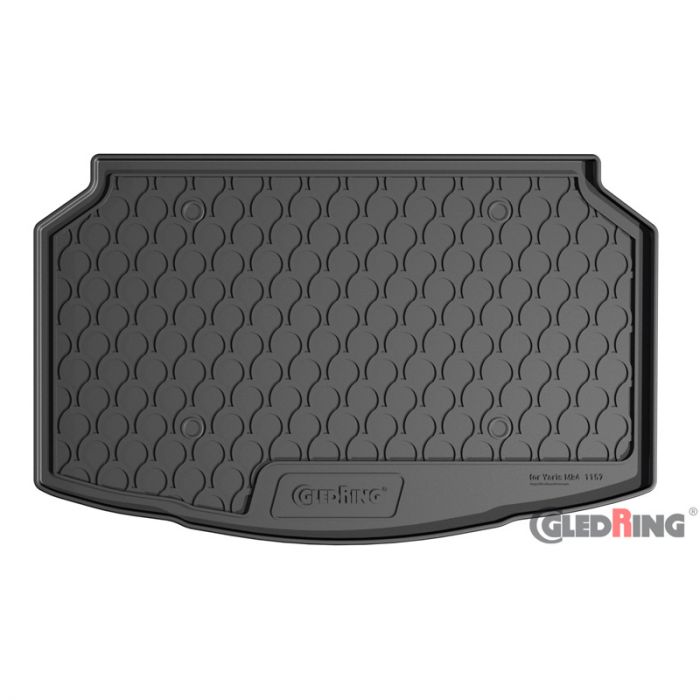 Rubbasol (Rubber) Kofferbakmat passend voor Toyota Yaris IV (XP21) 5-deurs 2020- (Lage laadvloer) - Afbeelding 2