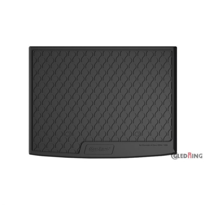 Rubbasol (Rubber) Kofferbakmat passend voor Mercedes B-Klasse W246 2011-2019 (Hoge variabele laadvloer) - Afbeelding 2