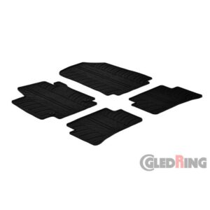 Rubbermatten passend voor Renault Clio IV 5 deurs 2012-2019 / Clio IV GT 2013- / Captur 2013-2019