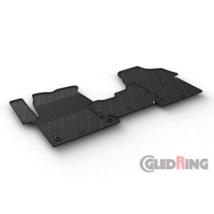 Rubbermatten passend voor Toyota Proace 2016- / Opel Vivaro Cargo 2019- / Citroen Jumpy / Peugeot Expert (G profiel 3-delig + montageclips) (kopie) (kopie)