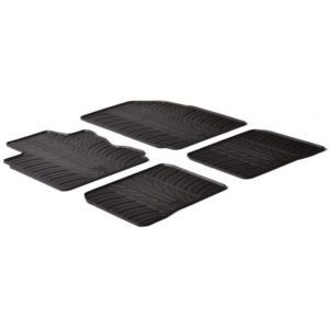 Rubbermatten passend voor Nissan Note 2006-2012 (T profiel 4-delig)