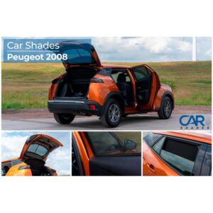 Set Car Shades passend voor Peugeot 2008 II 2020- (4-delig)