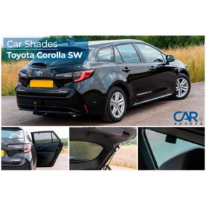 Set Car Shades passend voor Toyota Corolla (E21) Touring Sports 2019- (6-delig)