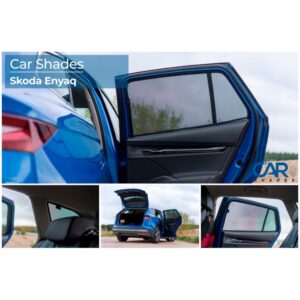 Set Car Shades passend voor Skoda Enyaq iV 2020- excl. Coupe (6-delig)