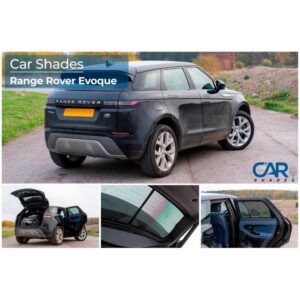 Set Car Shades passend voor Range Rover Evoque 5 deurs 2019- (6-delig)
