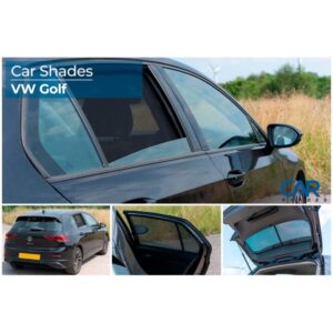 Set Car Shades passend voor Volkswagen Golf VIII 5 deurs 2020- (4-delig)