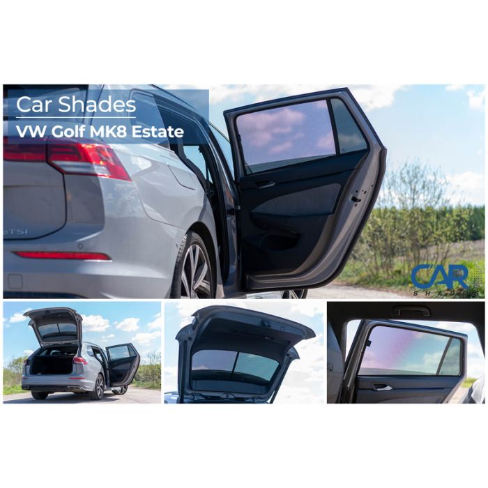 Set Car Shades passend voor Volkswagen Golf VIII Variant 2020- (6-delig) - Afbeelding 2