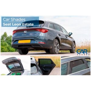 Set Car Shades passend voor Seat Leon IV ST Sportstourer 2020- (6-delig)