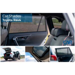 Set Car Shades passend voor Toyota RAV-4 (5th Gen) 2018- (6-delig)