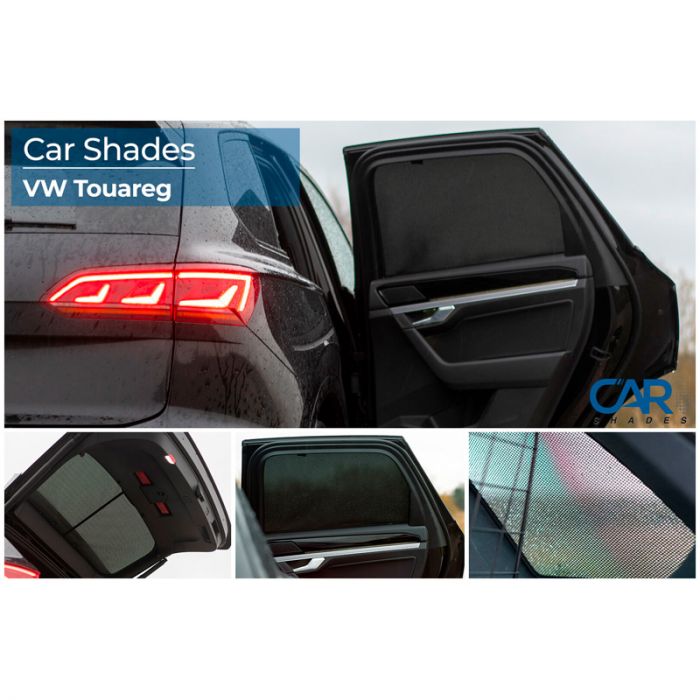 Set Car Shades passend voor Volkswagen Touareg 2018- (6-delig) - Afbeelding 2